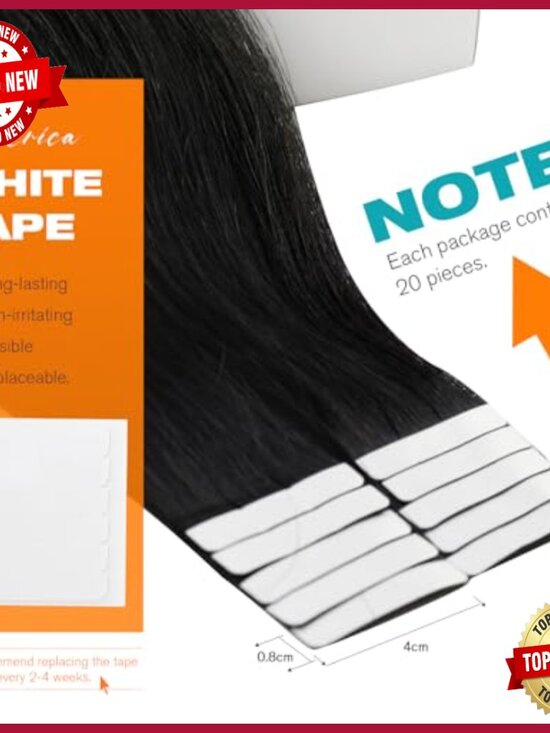 28 Inch Tape In Hair Extensions Real Human Hair 20 Pieces 50g main image 5
